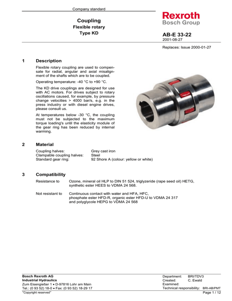 outer diameter 38,1mm both sides bore 16mm torque 36Nm overall length 66,67mm Beam coupling LA made of stainless steel max 