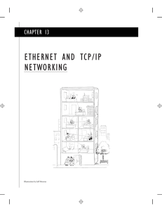 ethernet and tcp/ip networking