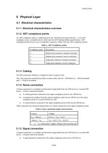 Automation Drive Physical Interface Specification