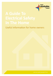 A Guide To Electrical Safety In The Home