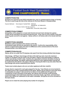 SWQ Zone Championships Women COMPETITION