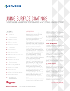 White Paper: Surface Coating