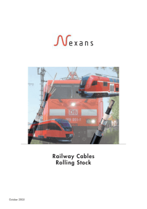 Railway Cables Rolling Stock
