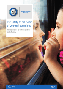 Put safety at the heart of your rail operations
