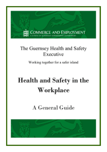 Health and Safety in the Workplace