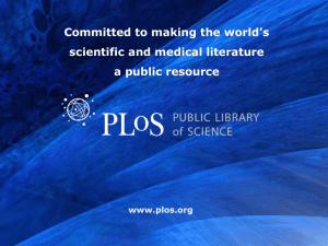 Committed to making the world`s scientific and medical literature a