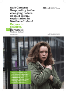 Responding to the changing nature of child sexual