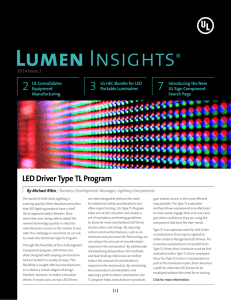 LED Driver Type TL Program