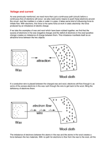 Voltage and current