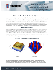 Differentiate Your Product Design with Polymagnets