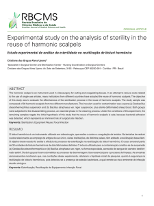 Experimental study on the analysis of sterility in the reuse