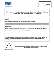 IEC System of Conformity Assessment Schemes for