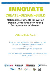the competition rulebook - BUILD-IT