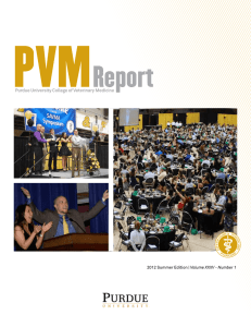 PVMReport - College of Veterinary Medicine