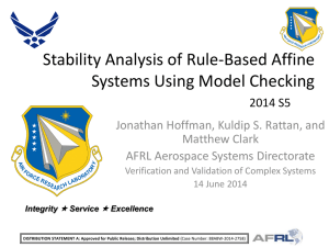 Stability Analysis of Hybrid Systems Using Model Checking