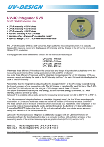 UV-3C Integrator DVD - UV
