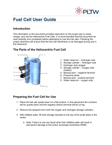Fuel Cell User Guide