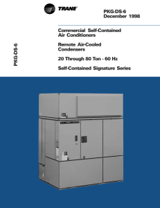 Commercial Self-Contained Air Conditioners and Remote Air