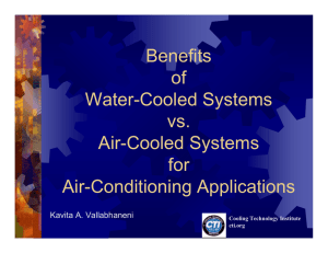Benefits of Water-Cooled Systems vs. Air