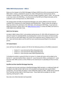 NMLS MCR Enhancements – 2016.1