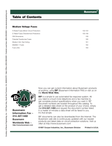 Medium Voltage Fuses
