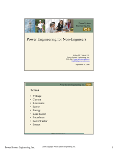 Power Engineering for Non-Engineers