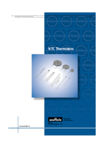 NTC Thermistors - Digi-Key