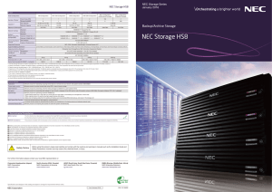 NEC Storage HS8