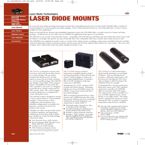 laser diode mounts