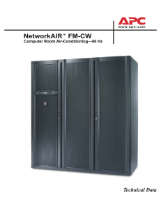FM 35-50 NetworkAIR FM CW Technical Data 60 Hz (Manual)