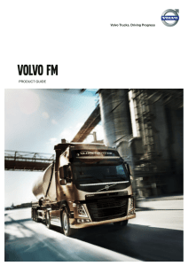 Volvo FM, Product Guide