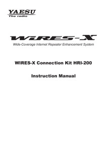 WIRES-X Connection Kit HRI