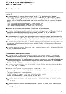 moulded case circuit breaker