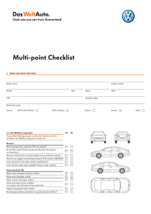 Multi-point Checklist