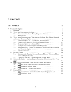 Chapter7: Geometric Optics [version 1207.1.K]