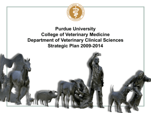 Purdue University College of Veterinary Medicine Department of