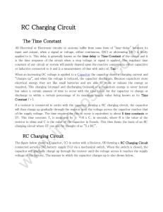 RC Charging Circuit