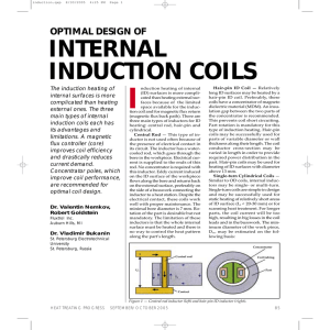 INTERNAL INDUCTION COILS