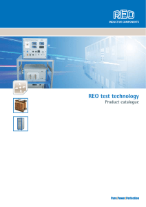 REO test technology