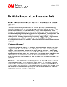 FM Global Property Loss Prevention FAQ
