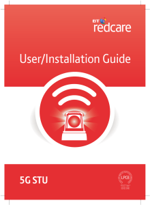 User/Installation Guide - Redcare