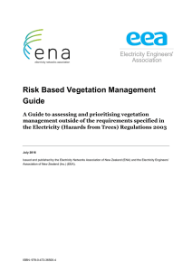 Risk Based Vegetation Management Guide