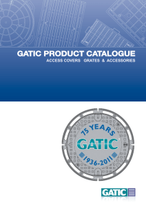 GATIC PRODUCT CATALOGUE