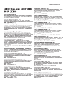 ecen - Course Catalog 2016-2017