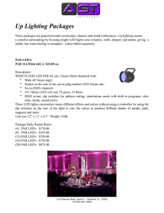 Uplighting Pricing