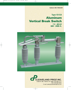 Brochure – to 69 kV - Cleaveland/Price Inc.