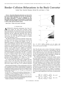 Border-collision Bifurcations In The Buck Converter