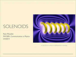 solenoids - Hadronic Physics