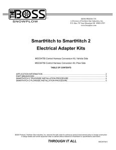 SmartHitch to SmartHitch 2 Electrical Adapter Kits