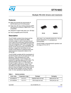 ST75185C - STMicroelectronics